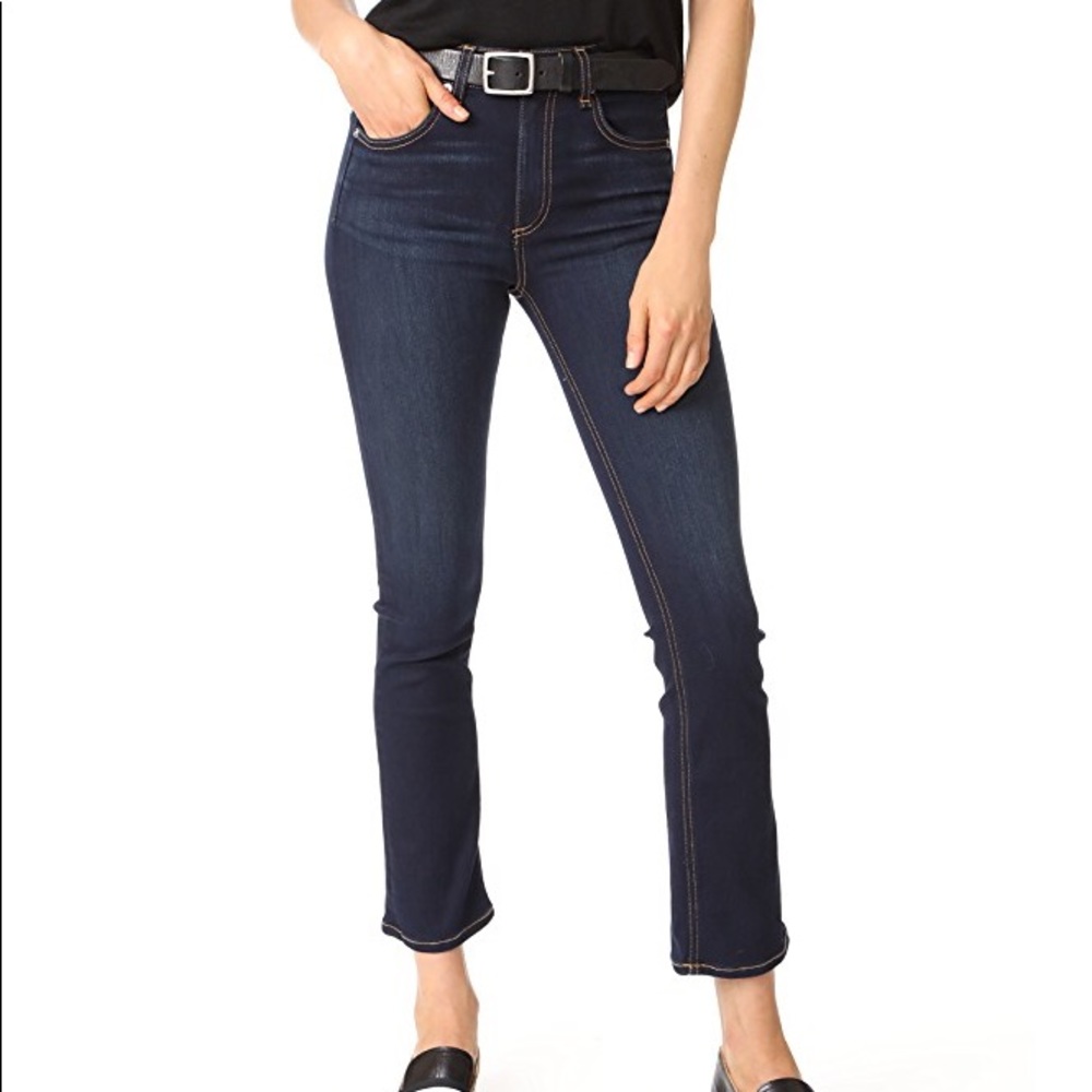 Rag & Bone Hana High Rise Crop Flare Jeans